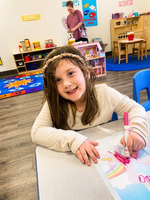 Children enjoying pretend doctor play at First Friends